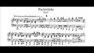 Schumann Nachtstucke Op23 Fabio Romano Audio  Sheet Music [upl. by Nomyar]