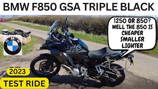 BMW F850 GSA TEST RIDE [upl. by Winton955]