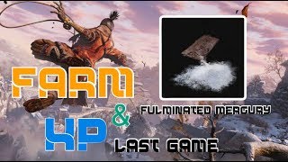 Sekiro Shadows Die Twice  Farm Fulminated Mercury amp Xp Last Game  ฟาร์ม ดินกรดปรอท เเละ Xp [upl. by Mellen]