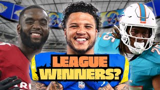 Pick Up These League Winners Blake Corum Jonathan Brooks and MustTarget RBs for Fantasy Playoffs [upl. by Trainor750]