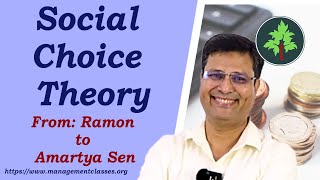 Social Choice Theory  From Ramon to Amartya Sen Hindi [upl. by Aklim883]