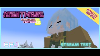 Nightmare Godlessness Polytheism  Minecraft Bedrock Roplay  Test Stream [upl. by Retnyw513]