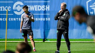 Interview Brian Schmetzer on LAFC matchup [upl. by Marla]