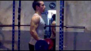 French bodybuilder 17 yo  Training and posing [upl. by Pokorny]