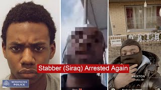 Stabber Siraq Arrested Again news [upl. by Anitsihc]