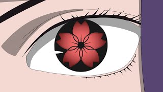 el EXTRAÑO MANGEKYO SHARINGAN de NAORI UCHIHA en Naruto Shippuden [upl. by Atinob86]