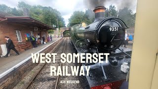 west somerset railway 40s weekend  15924 [upl. by Reilamag]