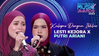 BIKIN MERINDING Lesti Kejora x Putri Ariani  Kulepas Dengan Ikhlas  INDONESIAN MUSIC AWARDS 2023 [upl. by Artened]