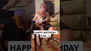 Happy birthday FLEA 🎂 redhotchilipeppers rhcp flea birthday [upl. by Keviv912]