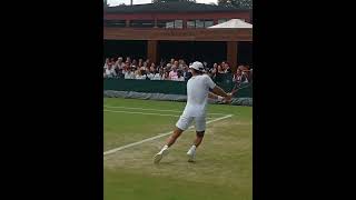 Kaylan Biguns Backhand Up Close atp nextgen tennis backhand [upl. by Cloots]