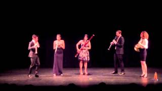 David Maslanka  Quintet for Winds no 3  Mvt I [upl. by Nwotna]