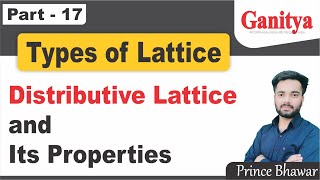 17 Distributive lattice in discrete mathematics  Types of lattices  Hindi  Bsc [upl. by Sagerman]