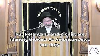 Jewish Rabbis speaking out against Netanyahu [upl. by Nodnahs]