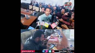 MLA Dooru Ghulam Ahmad Mir holds a Review Meeting with District Officers at Anantnag [upl. by Nitsuj]