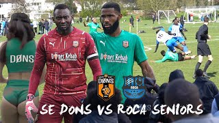 “This Games Massive” LEWISHAM vs PECKHAM DERBY  SE Dons Sunday League Football [upl. by Eelnayr135]