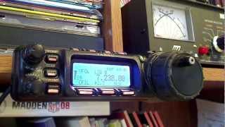 Yaesu 857D with 29 filter [upl. by Eardnaed]