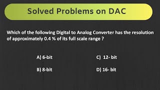 Resolution and Full Scale Output Voltage of DAC  Quiz  123 and 125 [upl. by Arrakat165]