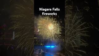 Niagara Falls fireworks 🎆fireworks [upl. by Baelbeer]