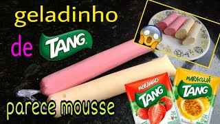 GELADINHO FEITO COM SUCO TANG [upl. by Nugent]