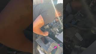 2014 Charger Oil Cooler Switch out oilcooler repair mechanichandy skills mechanics charger [upl. by Enert]