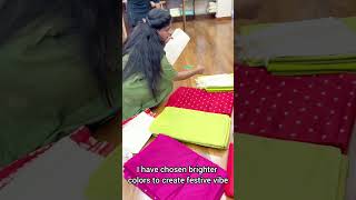 Converting fabrics into dresses🥰🥰youtubeshorts ytshorts viralvideoliketrending [upl. by Nadaha]