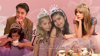 Every Episode of Tea Time With Sophia Grace amp Rosie Taylor Swift Justin Bieber Miley amp More [upl. by Pegasus]