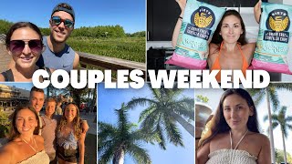 WEEKEND VLOG  costco haul double date delray beach affair nature preserve amp beach vibes [upl. by Eissert]