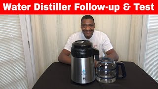 Megahome Water Distiller Follow Up Review and Test [upl. by Ettenhoj]