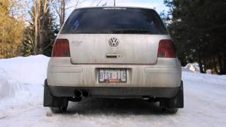 mk4 golf 20 42DD catback [upl. by Eidnarb284]