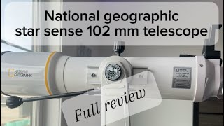 National geographic sky assist 102mm telescope full review👍🪐🪐🪐 [upl. by Carmelo]