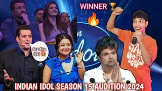 indian idol Me Ye Dil Aashiqana Performance show 2024  indian idol funny audition 😂 [upl. by Arihat987]