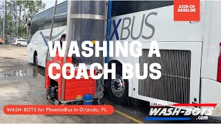 Washing a Bus at PheonixBus [upl. by Coshow378]