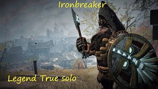 Empire in Flames  Ironbreaker Legend True solo Axe ShieldDrakefire Pistols Warhammer Vermintide 2 [upl. by Brandice707]