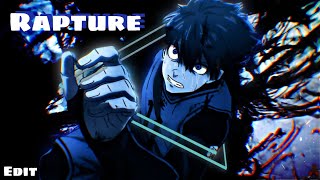 Blue Lock EditAMV  Rapture  Isagi [upl. by Tobit]