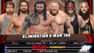 The Shield vs Brock Lesnar Kane amp Braun Strowman  WWE SmackDown vs Raw  SmackDown highlights  Raw [upl. by Annawt411]