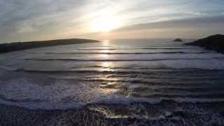 Crantock and Newquay  a Drones Eye View [upl. by Chui]