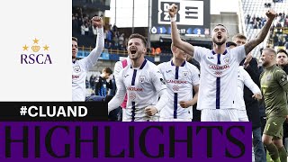 HIGHLIGHTS Club Brugge  RSC Anderlecht  20232024 [upl. by Albina]