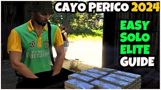 Cayo Perico Guide in 2024  Easiest SOLO Full Loot Elite Heist GTA 5 Online [upl. by Ahsenre]