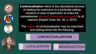 ALS Region X Contextualization Kristine JutbaTimo [upl. by Eremihc974]