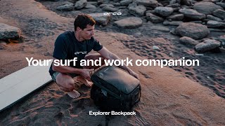 Your Surf amp Work Companion  Explorer Backpack [upl. by Pizor]