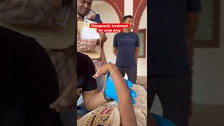 Chiropractic treatment for wrist drop drrajneeshkant worldfamouschiropractor [upl. by Yajiv]