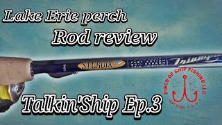 StCroix Triumph light reviewfor lake erie yellow perch lakeerie fishing TalkinShip Ep3 [upl. by Ymmat]