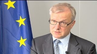 Olli Rehn quotYunanistan gelecek yıl da Euro Bölgesinde olacakquot [upl. by Nnayllehs980]