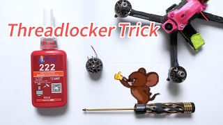 How to Use Threadlocker on Your FPV Drone Motor？ [upl. by Diskin]