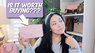 LOUIS VUITTON FELICIE POCHETTE REVIEW [upl. by Mani236]