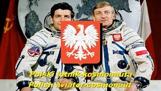 Polski lotnikkosmonauta  Polish aviatorcosmonaut Polish song [upl. by Swithbert695]