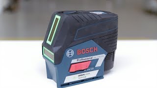 Bosch GCL 250CG Green Cross Line Laser  FIRST LOOK [upl. by Neelloj122]