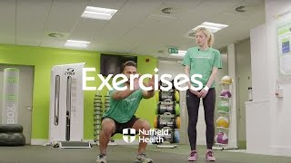 How To Jump Squat  Nuffield Health [upl. by Menis]