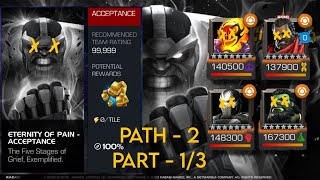 MCOC  ETERNITY OF PAIN  PATH  2  PART  13 EASY [upl. by Isyak649]