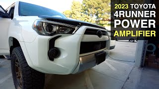 2023 Toyota 4Runner  BeatSonic Amplifier Kit [upl. by Nealy]